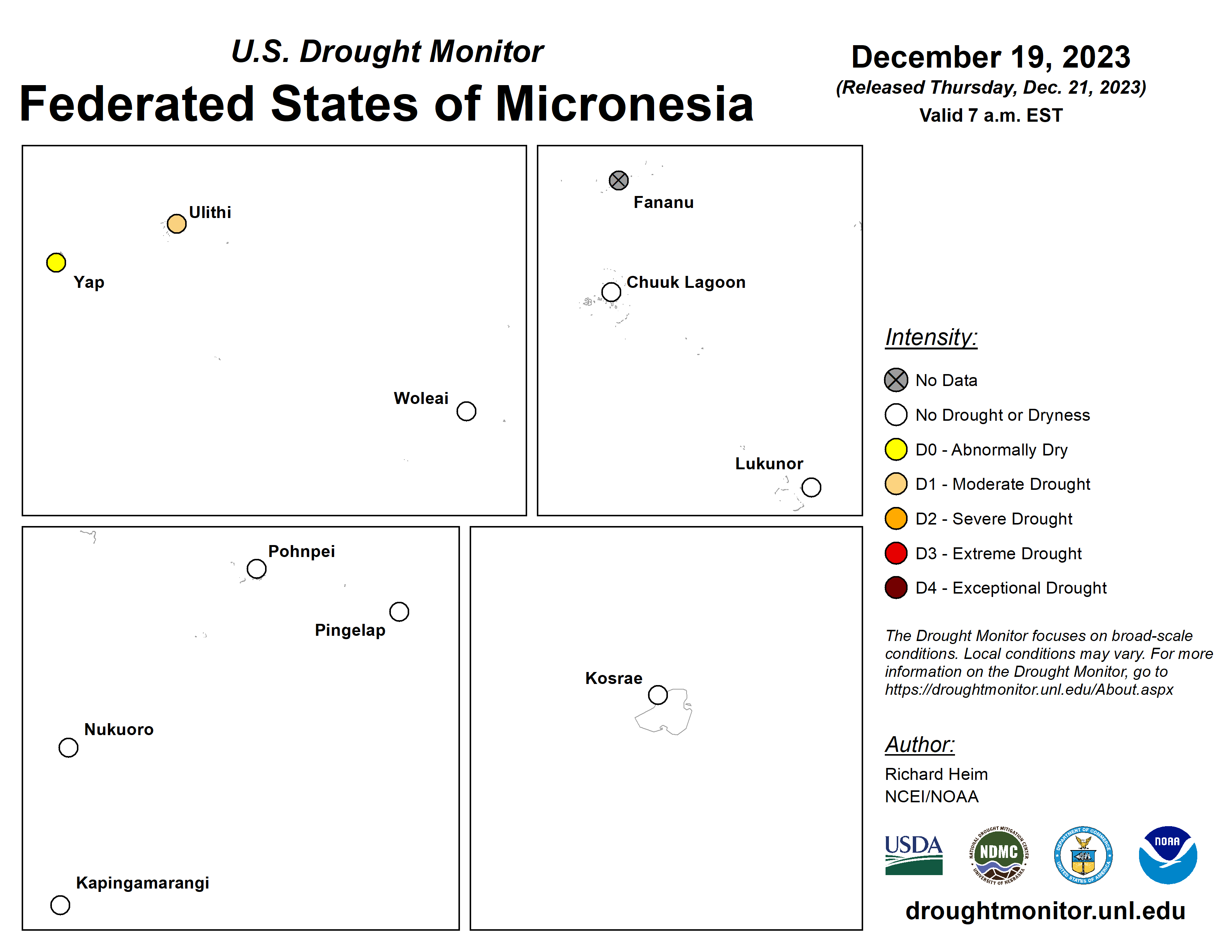 drought map